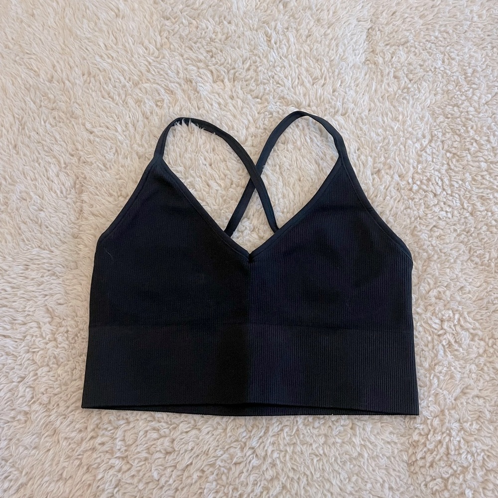 DSG Women's Seamless Fashion Ribbed Sports Bra
